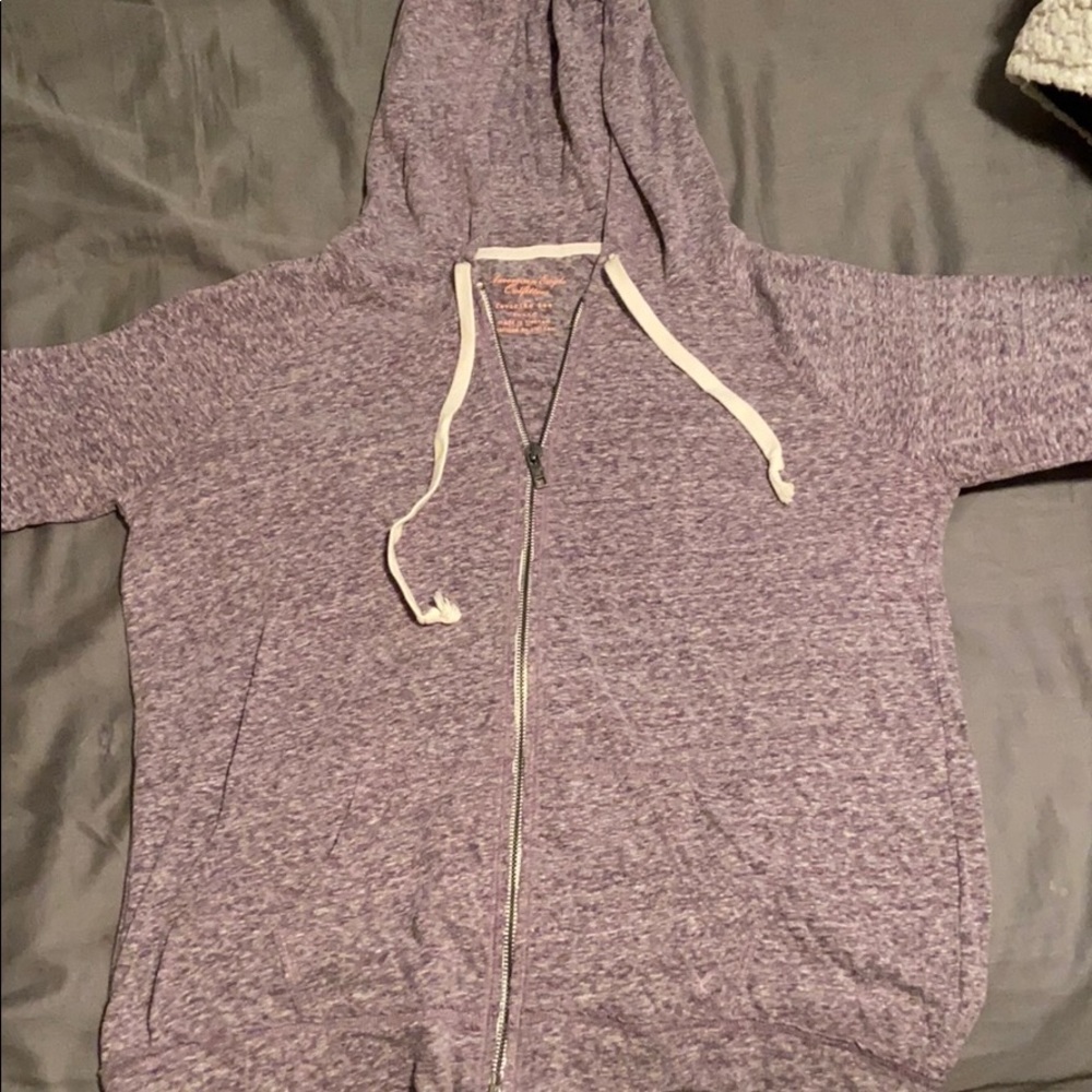 Zip up sweatshirt